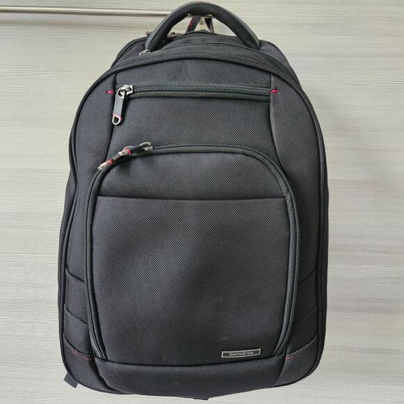 Samsonite Other - Samsonite Xenon 2 Laptop TSA Checkpoint Friendly Laptop Backpack Black Red Bag